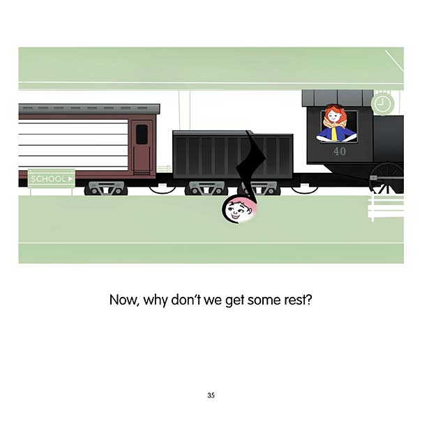 Treble Catches the Rhythm Train Slide 36